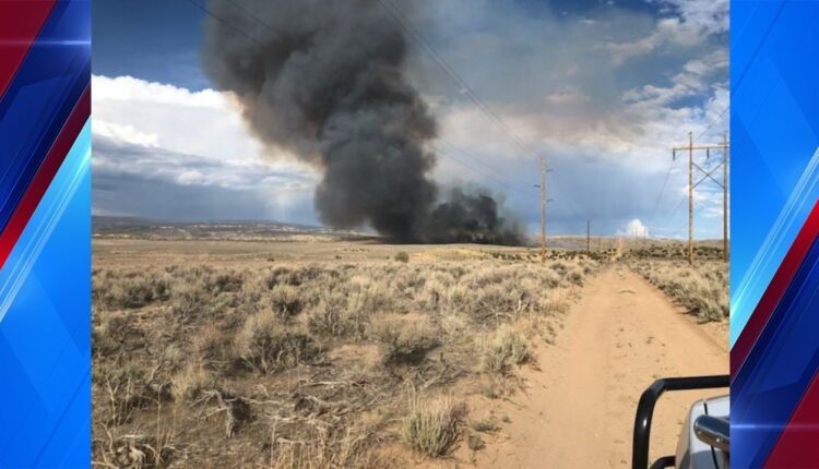 Wildfire in Uintah County threatens nearby oil and gas wells, officials said

