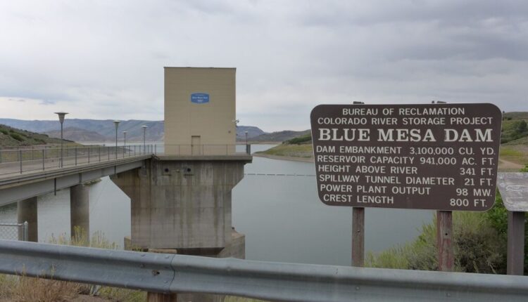 Blue Mesa Reservoir releases effects on the recreation of the lake

