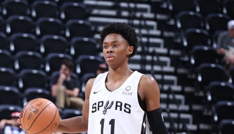 Spurs share video of Josh Primo and Joe Wieskamp from Salt Lake City