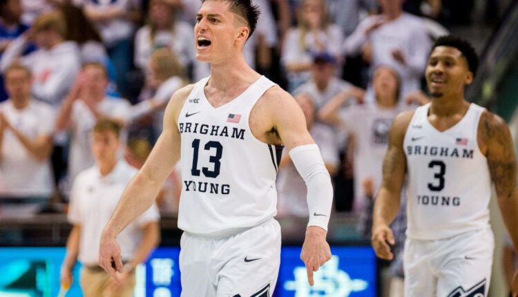 BYU men score 66-60 victory over San Diego State in Provo


