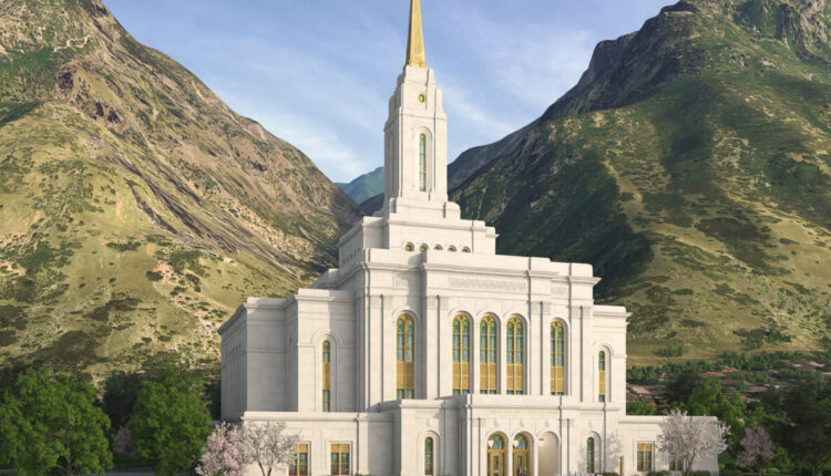   Renderings of the Provo Utah Temple Redesign published by LDS Church |  News, sports, jobs

