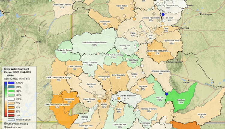#Colorado #Snowpack 'Just Okay' According To State Climatologists — CBS #Denver – Coyote Gulch
