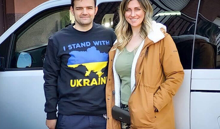 'You cannot just stay still': Ukrainian couple from BYU leaves everything to help refugees escape
