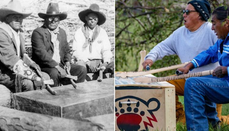 Photos from the Ute Bear Dance over the decades
