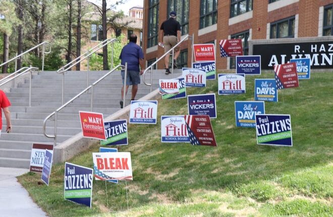 The Republican candidates in primary elections in Iron County gathered at Southern Utah University to debate issues facing the southern Utah county on June 13, 2022.