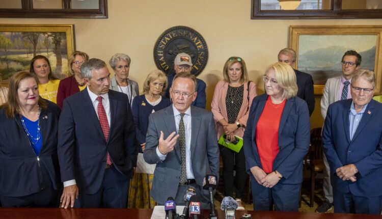 GOP lawmaker says she trusts Utah women to control their ‘intake of semen’ as abortion trigger law goes into effect