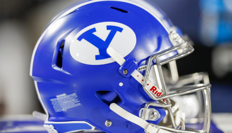 BYU Football - Royal Virgil Helmet...