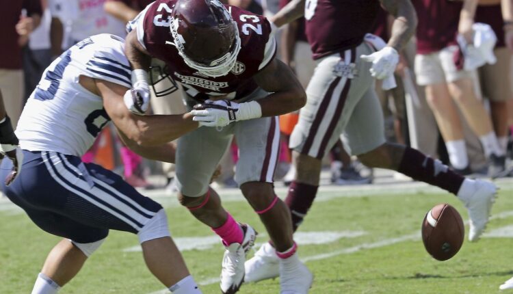 Former BYU punter Andrew Mikkelsen delivers an MMA knockout, in a tradition that is becoming common among cougars

