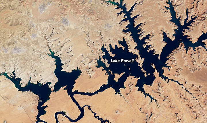 Lake Powell Still Shrinking