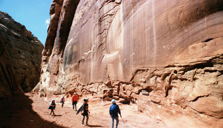 Capitol Reef National Park. The Pioneer Register. photo credit: Ravell Call/Deseret News....