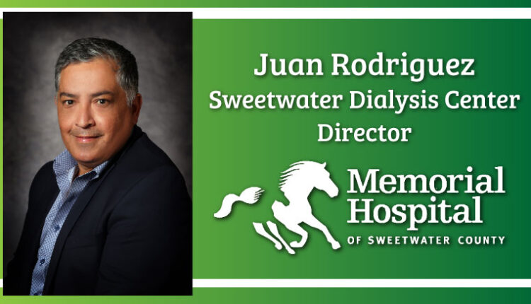 Juan Rodriguez is the new Dialysis Center Director
