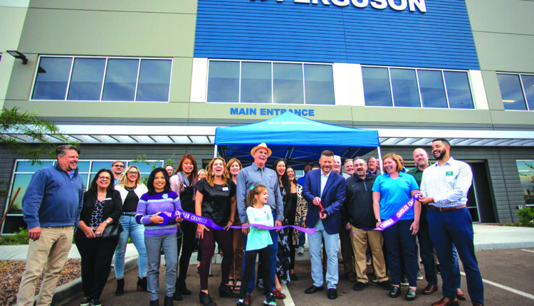 Ferguson opens giant automated warehouse in Chandler

