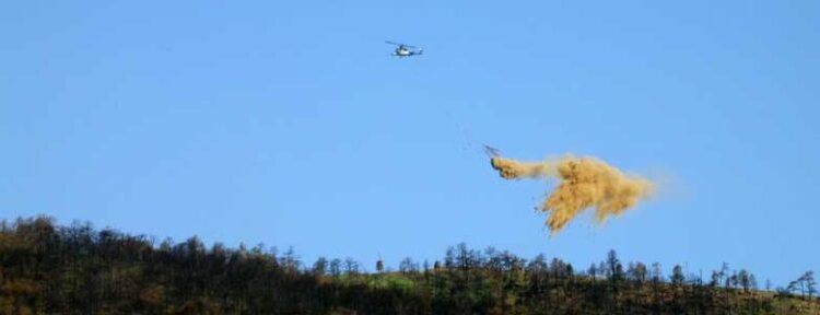 Local watershed group tests hydro-mulching technique to treat burn scars - The Sky-Hi News
