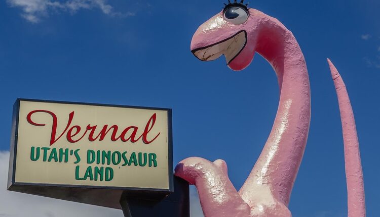 Vernal, The Dinosaur Land Of Utah
